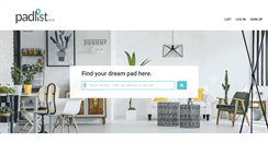 Desktop Screenshot of padlist.com